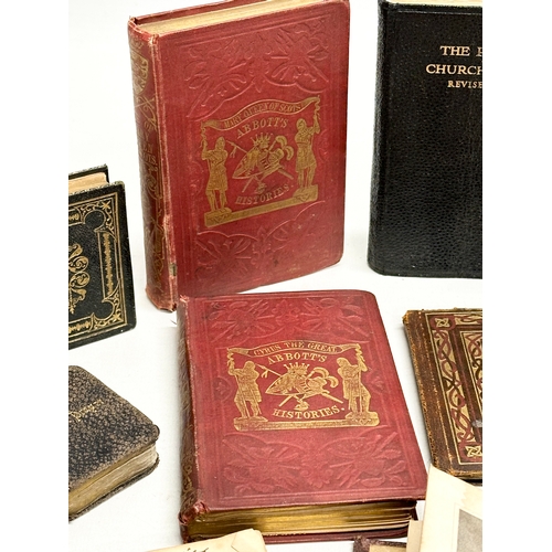 485J - A collection of 19th Century miniature books.