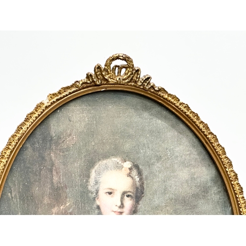 417 - 3 Late 19th Century gilt framed prints. 27x34cm