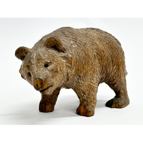 512 - A Black Forest bear. Late 19th Century. 13cm.