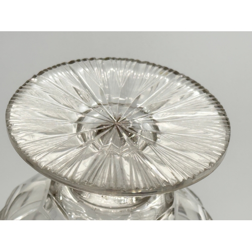 161 - An Early 19th Century Irish Regency Period glass bowl. Circa 1810. 11x12cm.