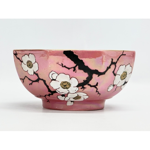 513 - Arkinstall & Son Ltd. A Mid 20th Century “Japonica” lustre bowl. 16x16x8cm