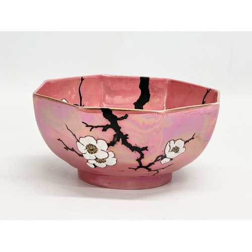 513 - Arkinstall & Son Ltd. A Mid 20th Century “Japonica” lustre bowl. 16x16x8cm