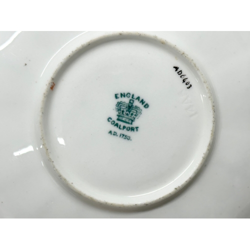 233 - A good collection of 19th and 20th Century saucers, sandwich plates and tea cups. Royal Crown Derby ... 