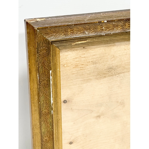 520 - 2 Late 19th Century Victorian gilt frames with original glass, together with a Late 19th Century pri... 