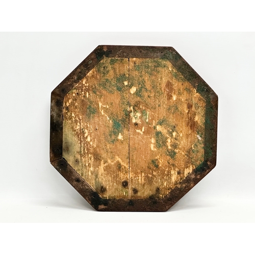 261 - A Mid 19th Century marquetry inlaid tabletop centrepiece. 31x31cm.