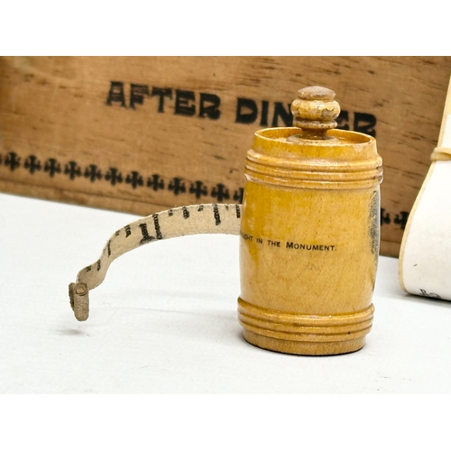 533 - A quantity of collectables. 19th and Early 20th Century. 3 Belfast glass bottles, McLennan. Apotheca... 