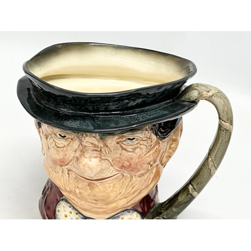 570 - A rare Thorens Swiss Movement Royal Doulton “Tony Waller” musical character jug. Come Landlord Fill ... 