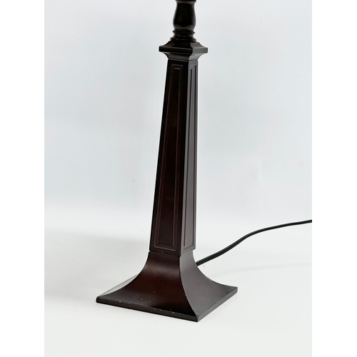 787 - A Tiffany style table lamp. 56cm