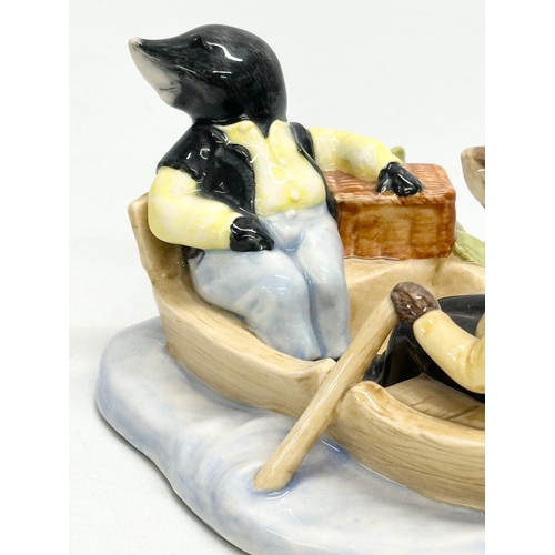 578 - A Limited Edition Beswick Ware “The Wind In The Willows On The River” 1106/1908. Royal Doulton 1999.... 