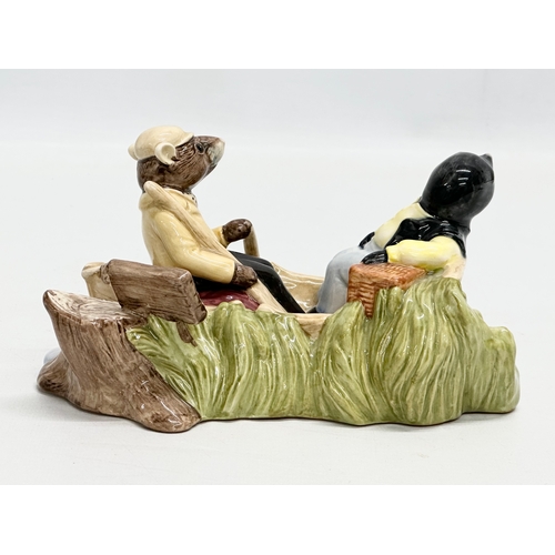 578 - A Limited Edition Beswick Ware “The Wind In The Willows On The River” 1106/1908. Royal Doulton 1999.... 