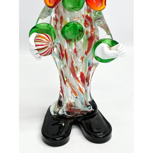 217 - A large Venetian Murano Glass clown. 41cm.