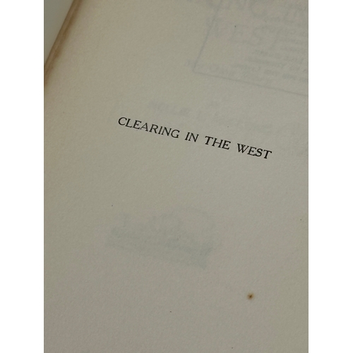 436 - A signed First Edition Clearing In The West, My Own Story. By Nellie L. McClung. An Irish Family in ... 