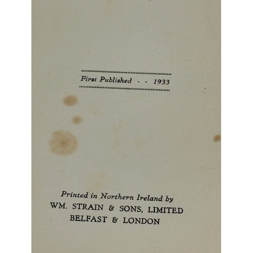 437 - First Edition. Lydia M. Foster. Tyrone Among The Bushes. 1933. Ulster Library for use of U.S.A troop... 