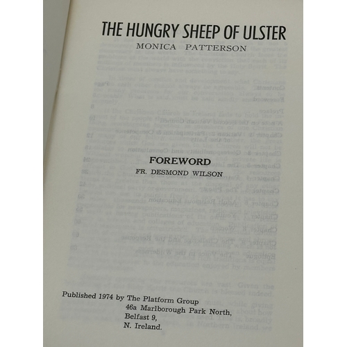 438 - Monica Patterson. The Hungry Sheep of Ulster. The Platform Group. 1964.