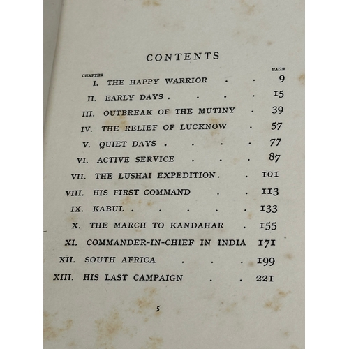 439 - 2 books about Lord Roberts. VC Irish Soldier. Leaders of Men. A Boy’s Life of Lord Roberts