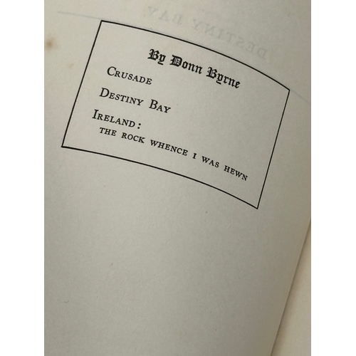 440 - Destiny Bay by Donn Byrne. Printed in Boston. 1931.