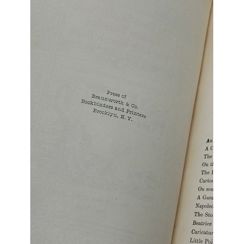 442 - William Makepeace Thackeray. The Paris Sketch Book Eastern Sketches The Irish Sketch Book. New York,... 