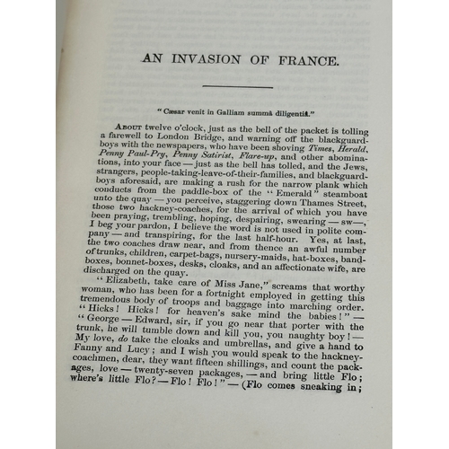 442 - William Makepeace Thackeray. The Paris Sketch Book Eastern Sketches The Irish Sketch Book. New York,... 