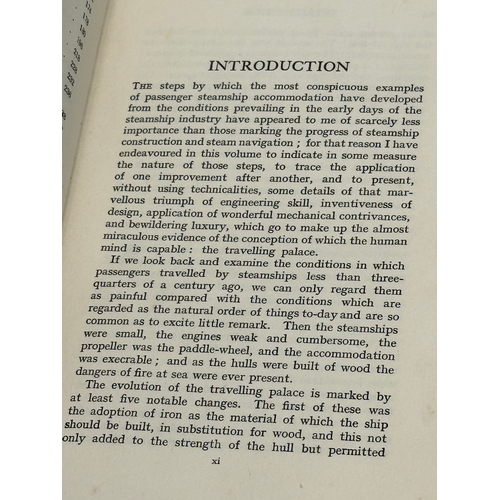 445 - Travelling Palaces, Luxury in Passengers Steamships by R. A. Fletcher. 1913. Published 1 year after ... 