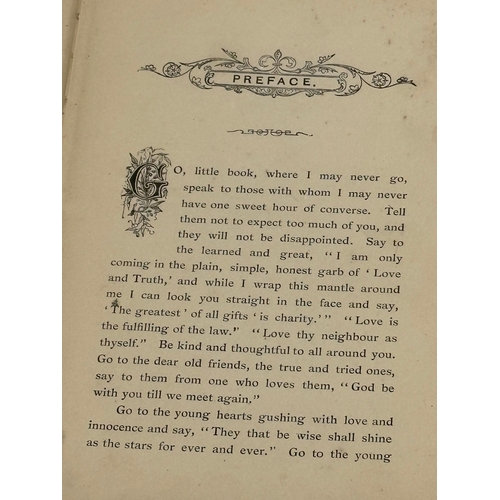 446 - A rare First Edition Gems of Love and Truth in Poem and Prose by L. Wylie. Belfast News Letter. 1897... 