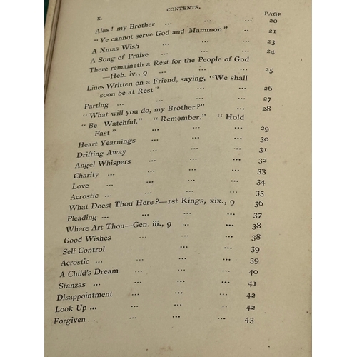 446 - A rare First Edition Gems of Love and Truth in Poem and Prose by L. Wylie. Belfast News Letter. 1897... 