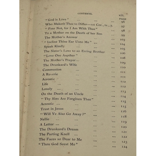 446 - A rare First Edition Gems of Love and Truth in Poem and Prose by L. Wylie. Belfast News Letter. 1897... 