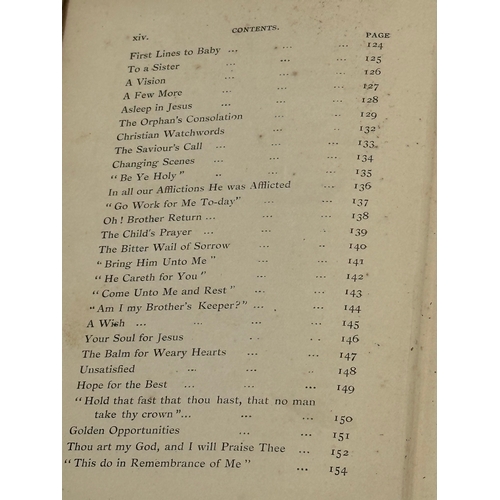 446 - A rare First Edition Gems of Love and Truth in Poem and Prose by L. Wylie. Belfast News Letter. 1897... 