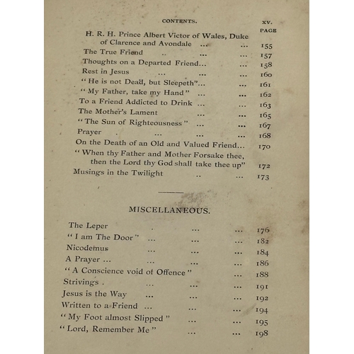 446 - A rare First Edition Gems of Love and Truth in Poem and Prose by L. Wylie. Belfast News Letter. 1897... 