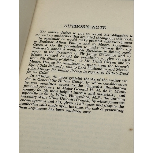 447 - First Edition. Henry Maxwell. Ulster Was Right. 1936.