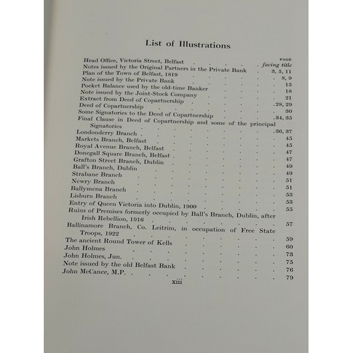 448 - Northern Banking Co Limited Belfast. 1824-1924. Presentation copy. With all prints. 1924.