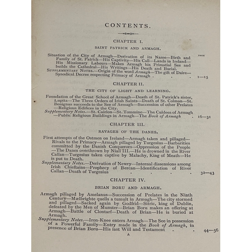 449 - James Stuart. Historical Memoirs of the City of Armagh. Dublin, 1900. New Edition.