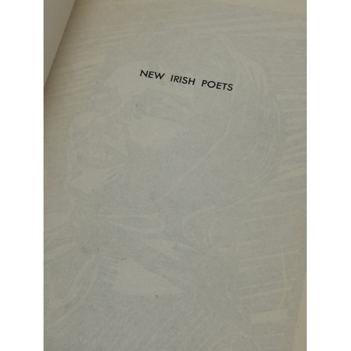 450 - New Irish Poems, New York 1948. 37 contemporary Irish poems with woodcuts by Harry Kernoff R.H.A.