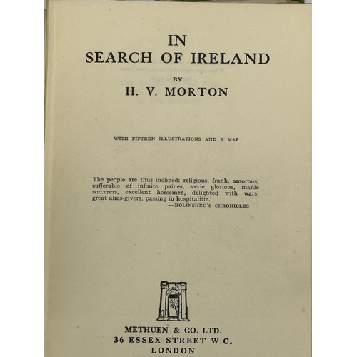 451 - H. V. Morton. In Search of Ireland. 1952 reprint.