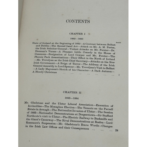 454 - First Edition. 2 volumes. Thomas Macknight. ULSTER AS IT IS. 1896.