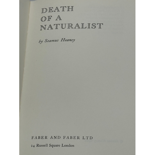 455 - Death of a Naturalist by Seamus Heaney. 3rd Edition. 1966.