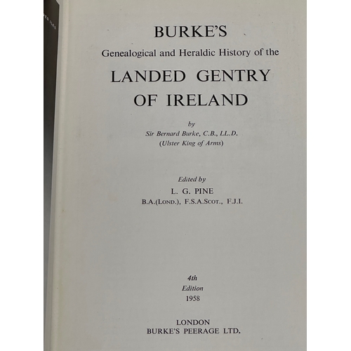 456 - Burke’s Landed Gentry of Ireland. 1958.