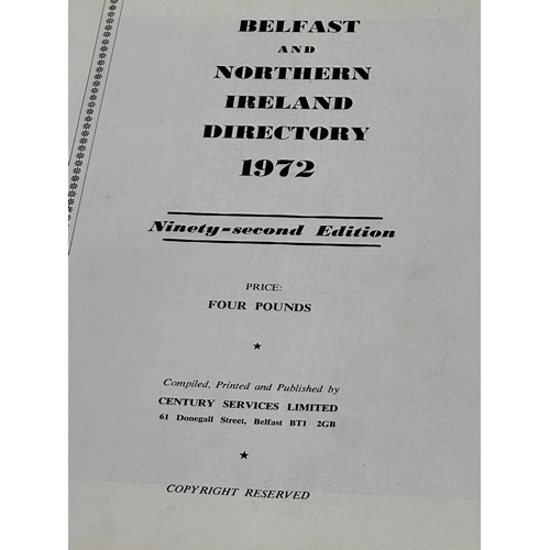 459 - Belfast & Northern Ireland Street Directory 1972.