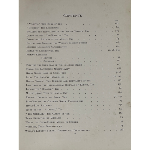 460 - F. A. Talbot Railways of the World. Complete 3 volumes. 1924.