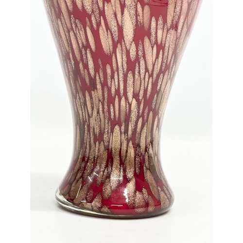 350 - A Late 20th Century Dale Tiffany art glass vase. 29cm