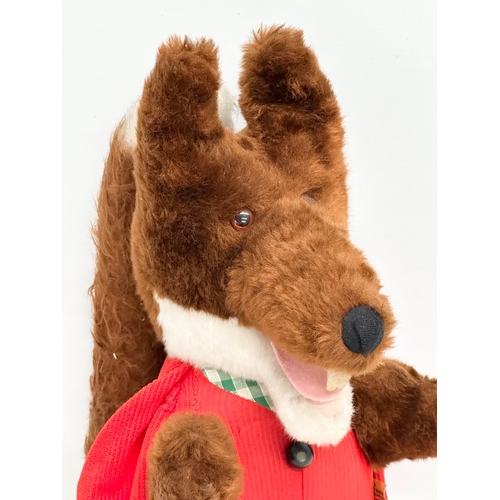 730 - A vintage Wendy Boston Basil Brush. 41cm.