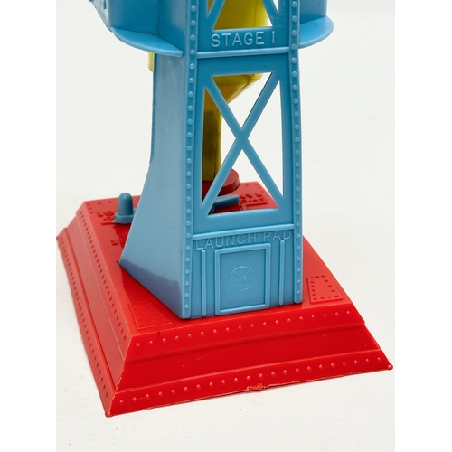 742 - A 1960’s Marx Toys Atlas Rocket Launch Pad. 39cm