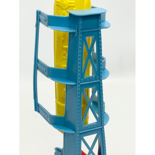 742 - A 1960’s Marx Toys Atlas Rocket Launch Pad. 39cm