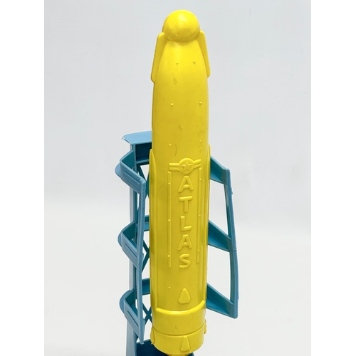 742 - A 1960’s Marx Toys Atlas Rocket Launch Pad. 39cm