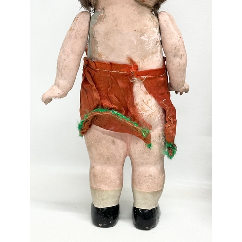 764 - 2 Early 20th Century dolls. 1 by Armand Marseille. 35cm