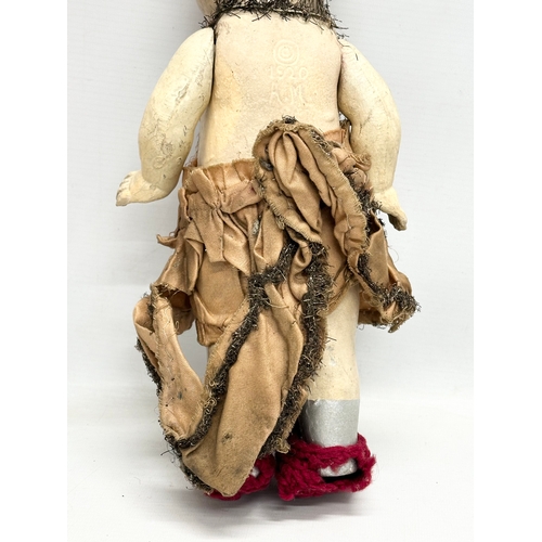 764 - 2 Early 20th Century dolls. 1 by Armand Marseille. 35cm