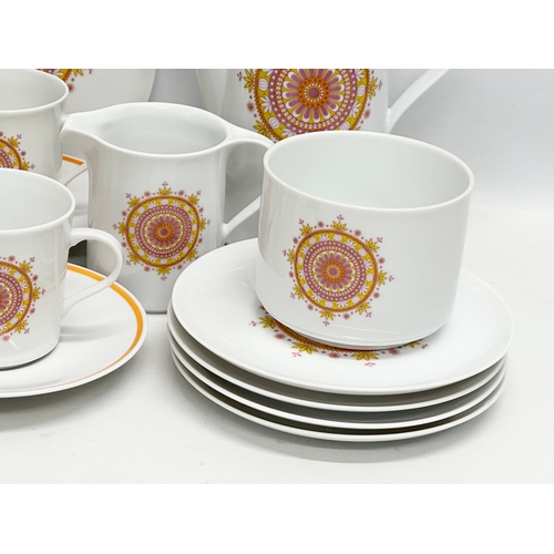 352 - Eschenbach. A 21 piece German Mid Century coffee service.