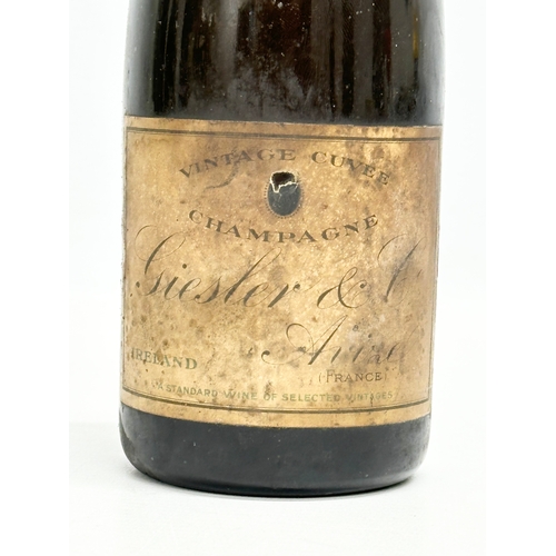 661 - Giesler & Co. A vintage Cuvee Champagne.