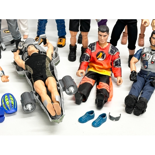 849 - A collection of Action Man figures.