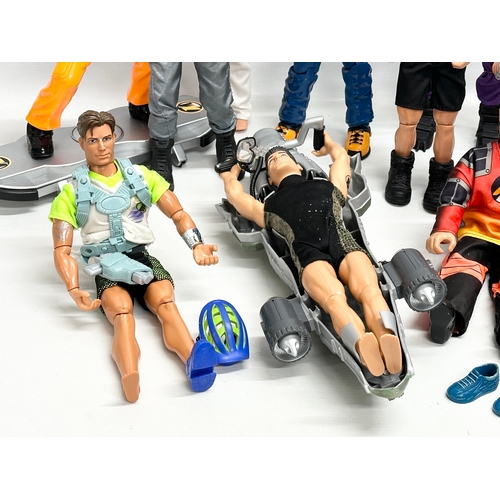 849 - A collection of Action Man figures.