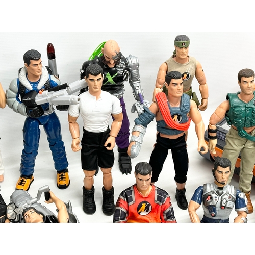 849 - A collection of Action Man figures.